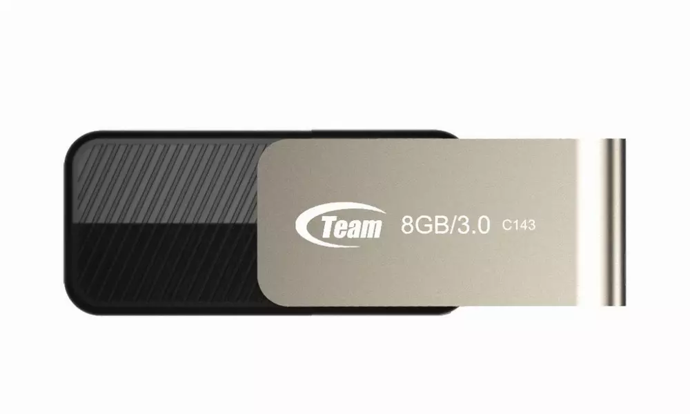 USB памет Team Group C143 8GB USB 3.0, Черен