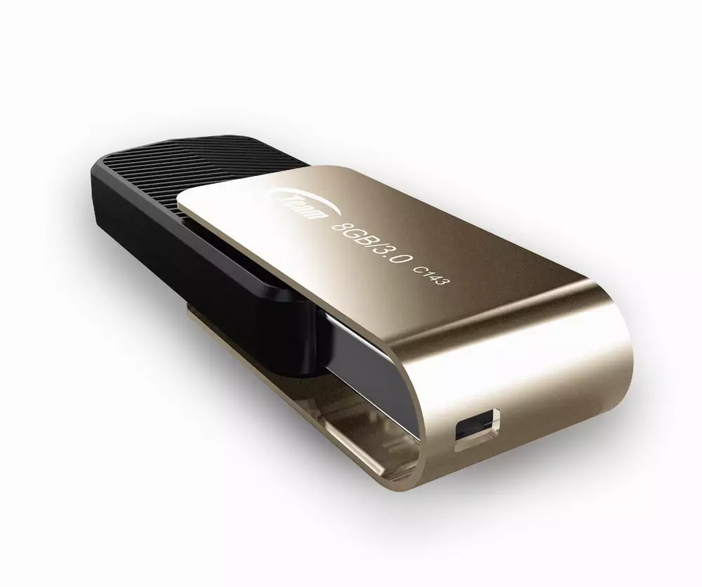 USB памет Team Group C143 8GB USB 3.0, Черен
