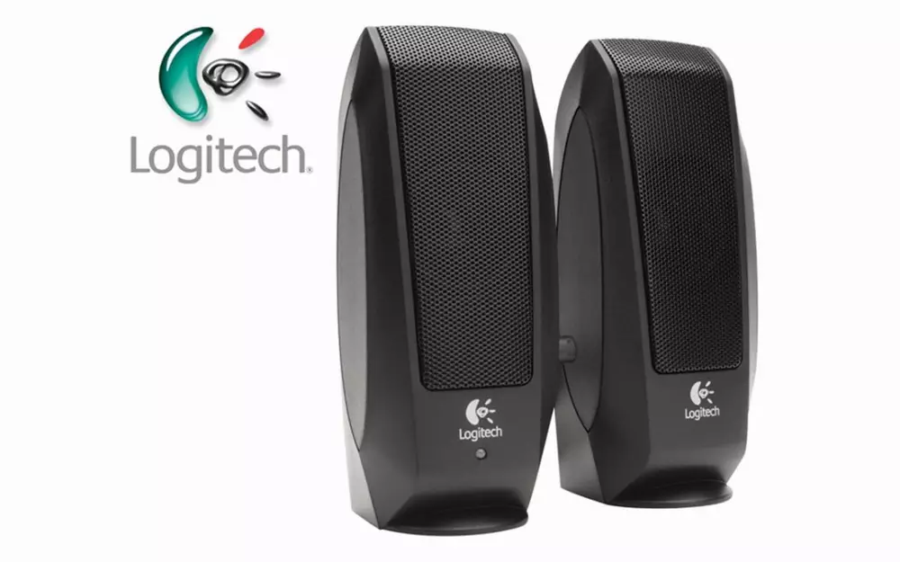 Тонколони Logitech S120, 2.0, 2.3 W, 220V, черен