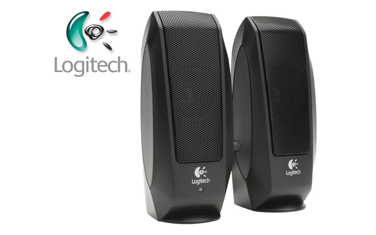 Тонколони Logitech S120, 2.0, 2.3 W, 220V, черен