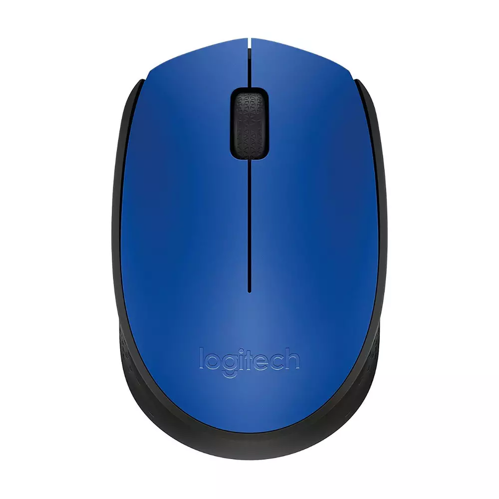 Мишка Logitech M171 Optical Wireless Безжична Blue - 910-004640