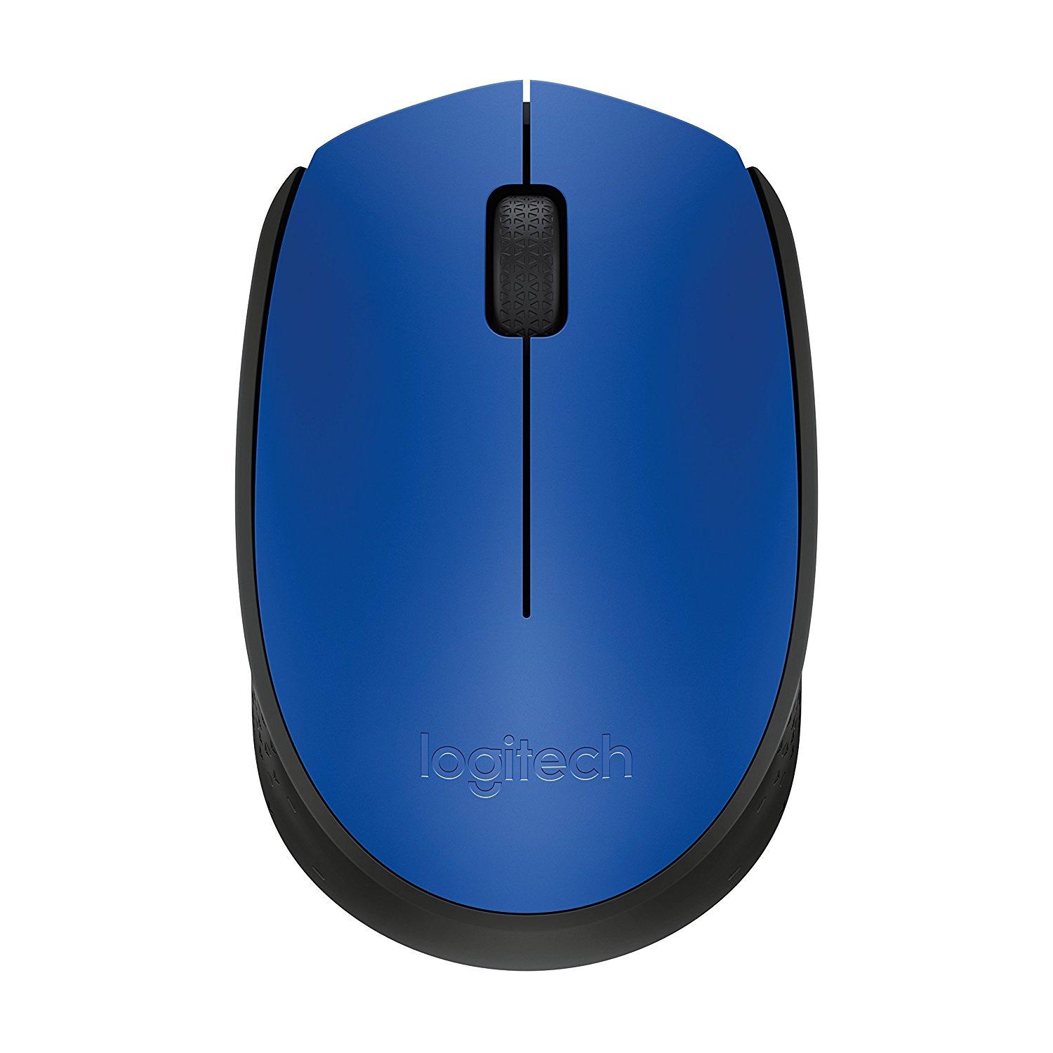 Мишка Logitech M171 Optical Wireless Безжична Blue - 910-004640