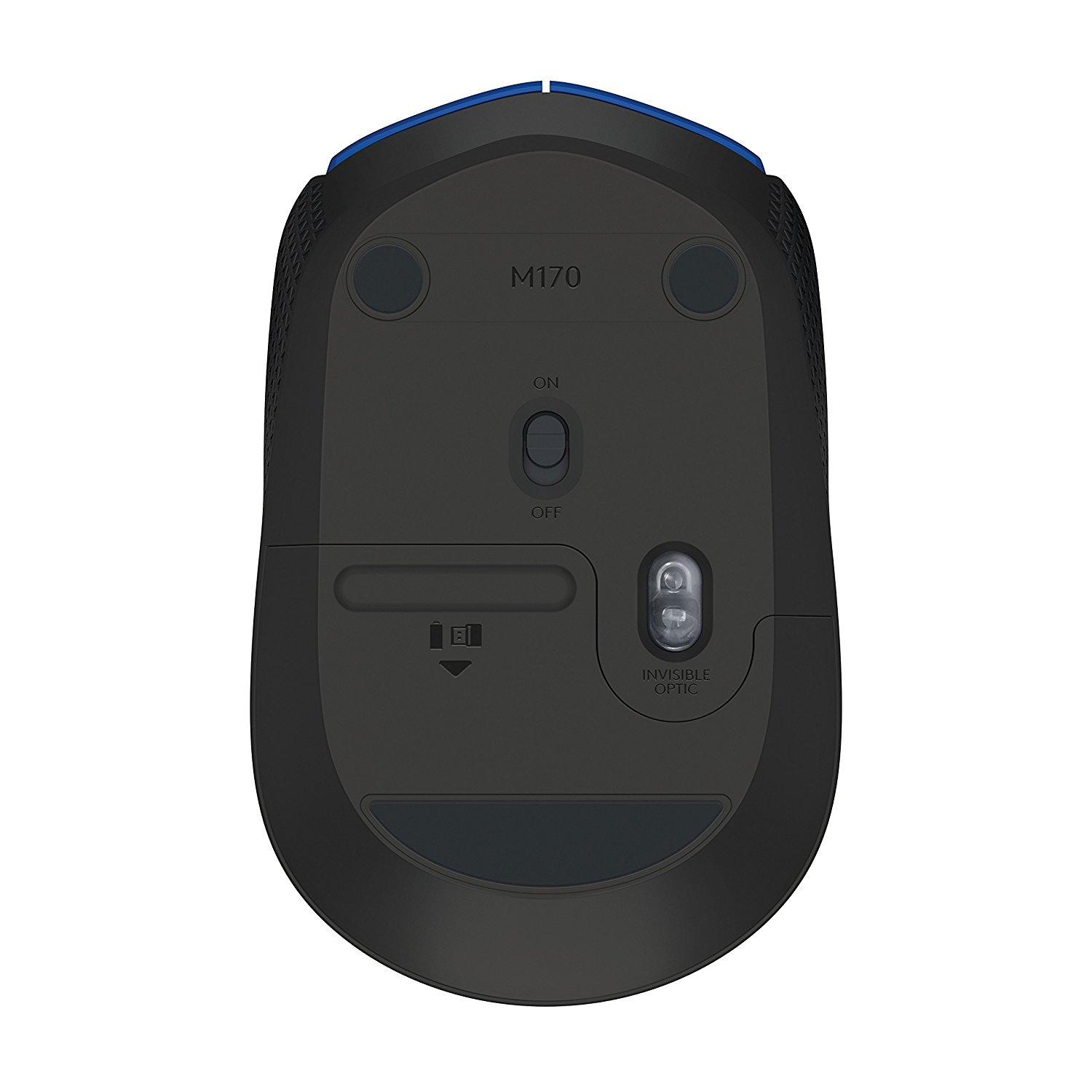 Мишка Logitech M171 Optical Wireless Безжична Blue - 910-004640