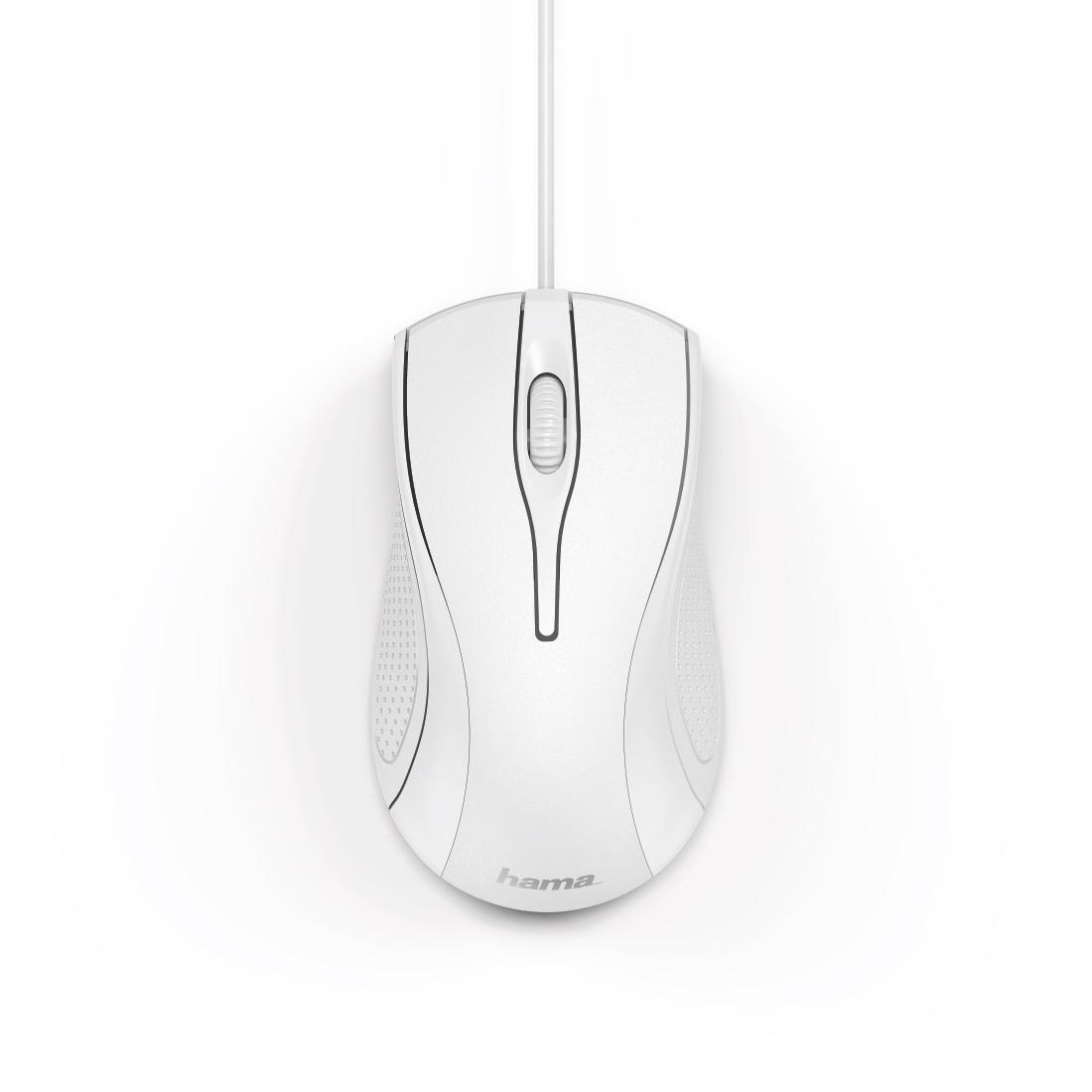 Мишка HAMA MC-200 Optical USB White