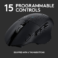 Безжична оптична мишка Logitech G604 Lightspeed
