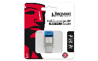 Четец за карти KINGSTON MobileLite Duo 3C, USB 3.1 + Type-C