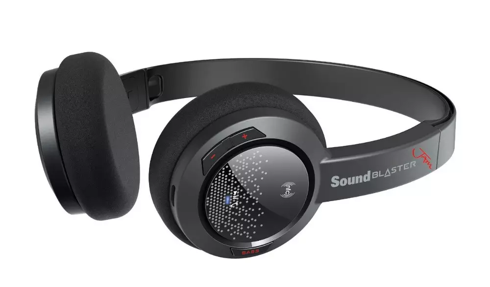 Безжични слушалки с микрофон CREATIVE Sound Blaster Jam Bluetooth, Черен
