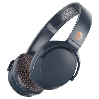 Блутут слушалки Skullcandy Riff Wireless, Тъмно син/Розов