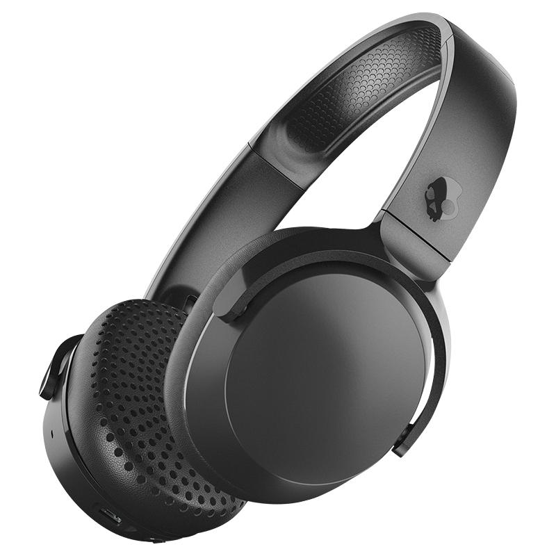 Блутут слушалки с микрофон Skullcandy Riff Wireless, Черен