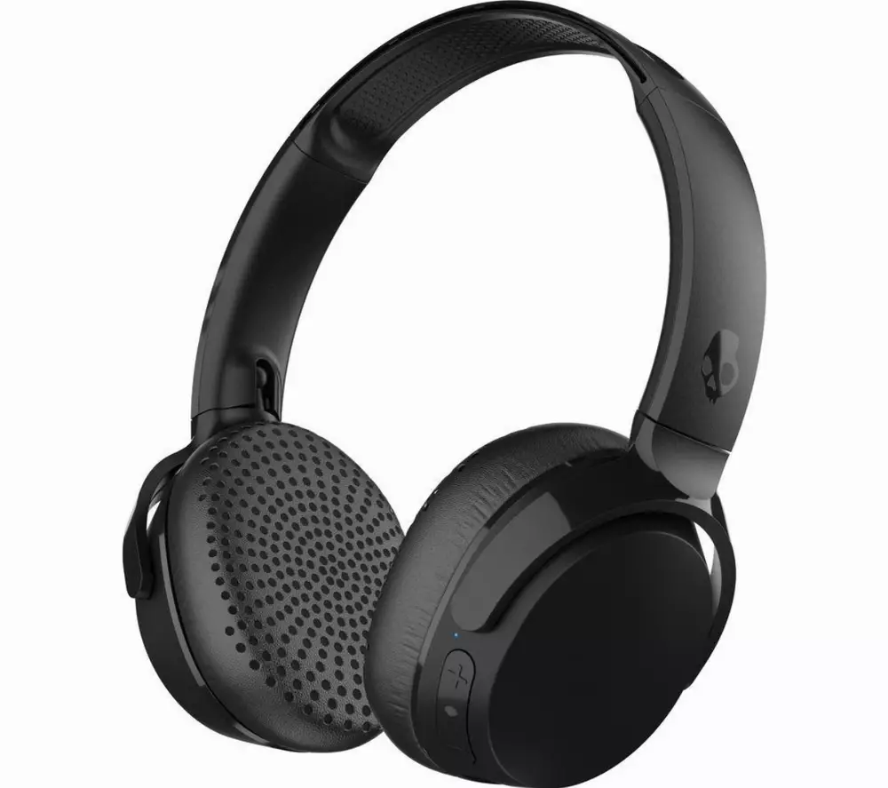 Блутут слушалки с микрофон Skullcandy Riff Wireless, Черен
