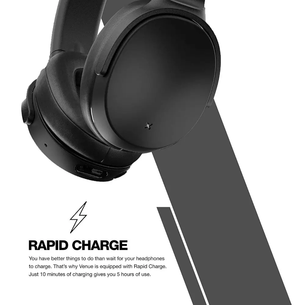 Блутут слушалки с микрофон Skullcandy Venue Active Noise Canceling 