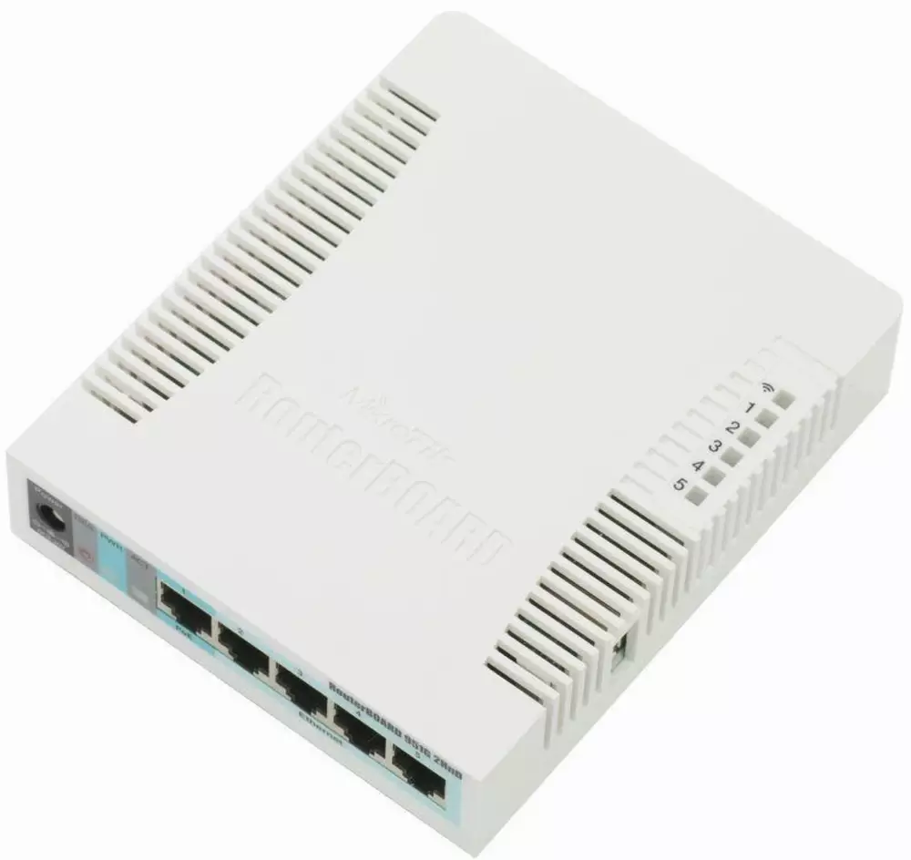 Безжичен Access Point MikroTik RB951G-2HnD, 2.4Ghz AP, 5xGigabit Ethernet, USB, 600MHz CPU, 128MB RAM