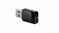Безжичен Wireless адаптер D-Link, Dual band, AC600 MU-MIMO, 2.4GHz, USB 2.0, Черен