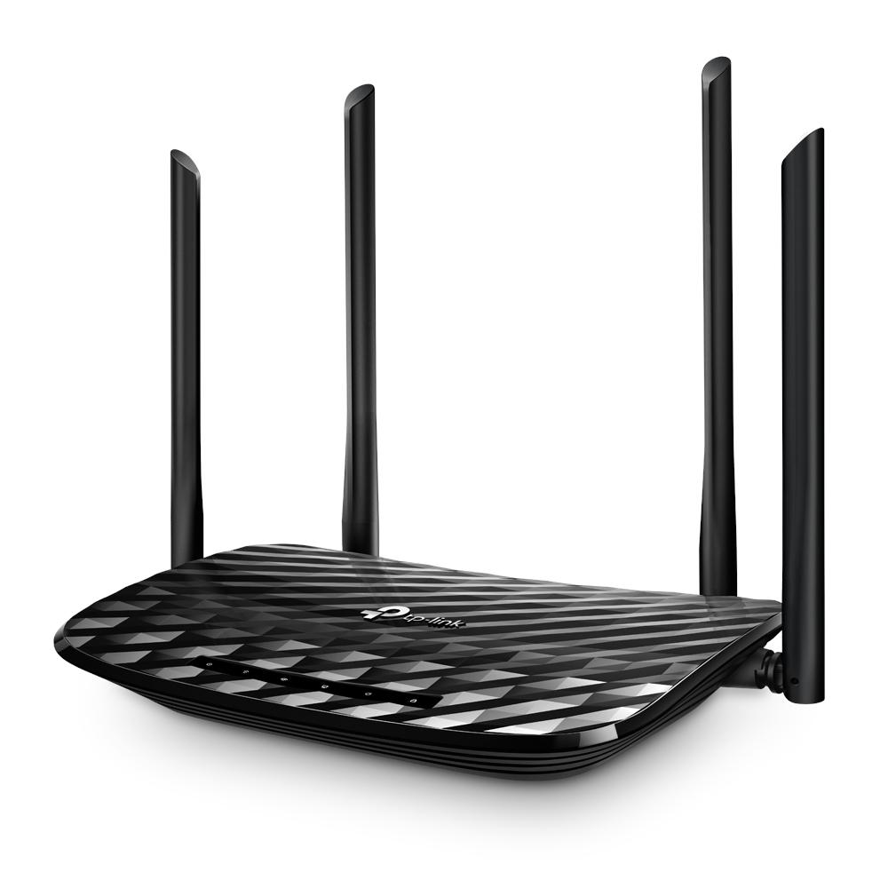 Router wireless TP-Link Archer C6 AC1200, Dual band, 5xGbE, MU-MIMO
