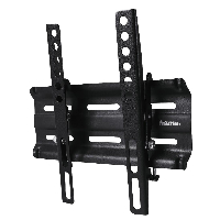 Стенна стойка за TV HAMA 118114, Наклон 0/10&deg;, 19"-48", 25 кг, VESA 200, 1 звезда, Черен