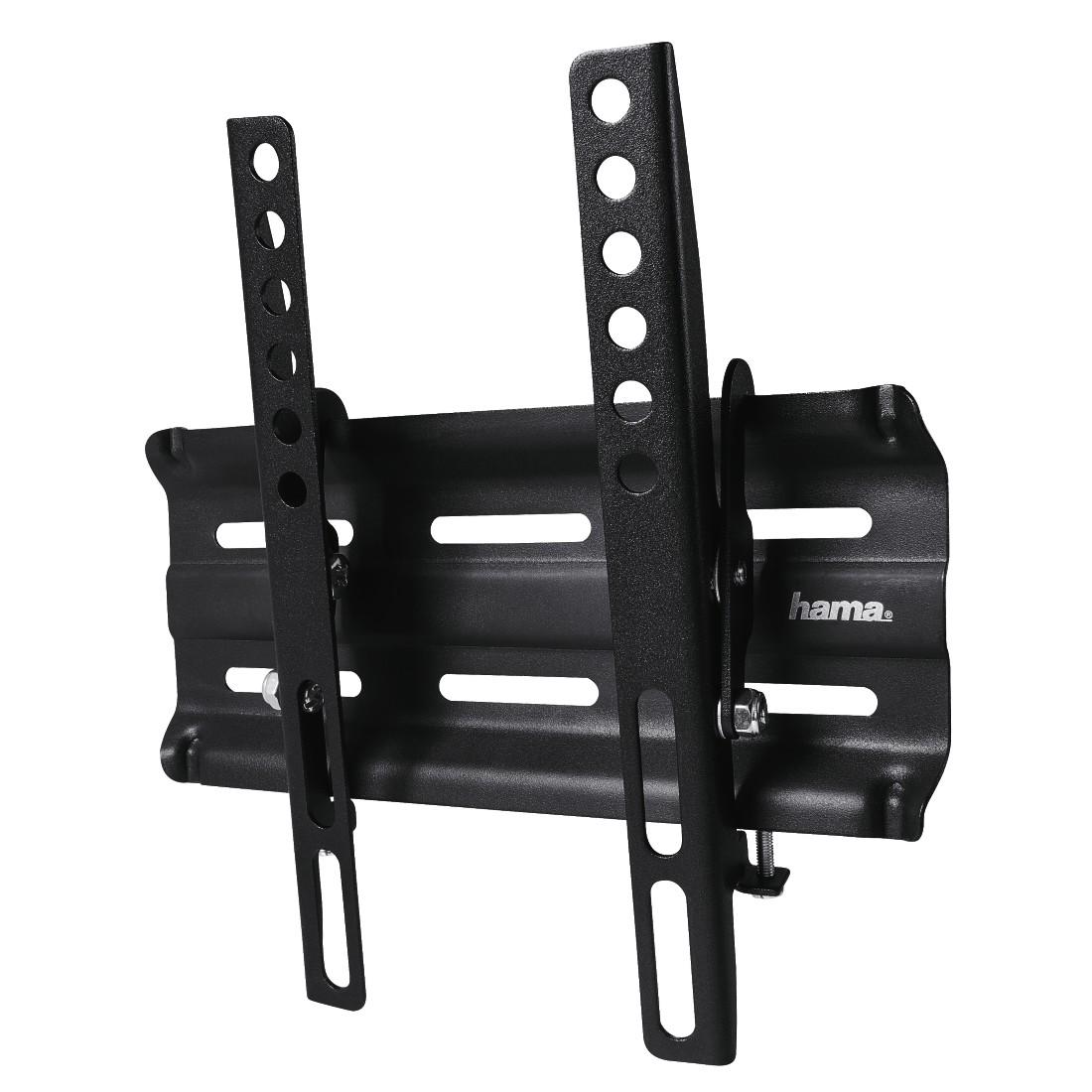 Τοίχου στήριγμα για TV HAMA 118114, Κλίση 0/10°, 19"-48", 25 κιλά, VESA 200, 1 αστέρι, Μαύρος