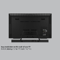Стойка за Sound Bar HAMA 118026, Фиксирана, 20 кг, Черен