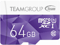Карта памет Team Group Color microSDXC 64GB, UHS-I Class 10 + SD Адаптер