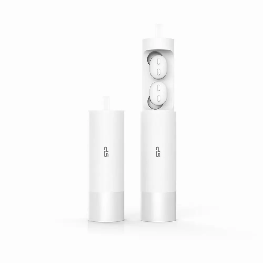 Блутут слушалки-тапи с докинг кутийка Silicon Power Blast Plug BP81, True Wireless, Бял