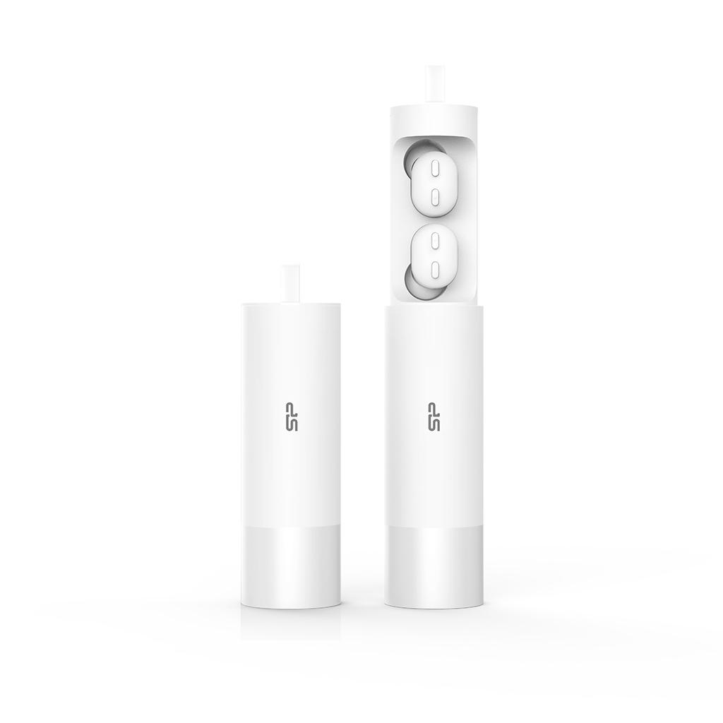 Блутут слушалки-тапи с докинг кутийка Silicon Power Blast Plug BP81, True Wireless, Бял