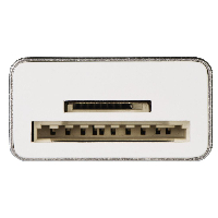 4-портов хъб USB 3.1 Type-C HAMA Aluminium, 2 x USB-A, 1 x USB-C, Card Reader, Сребрист