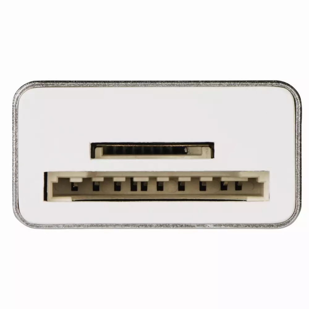 4-портов хъб USB 3.1 Type-C HAMA Aluminium, 2 x USB-A, 1 x USB-C, Card Reader, Сребрист
