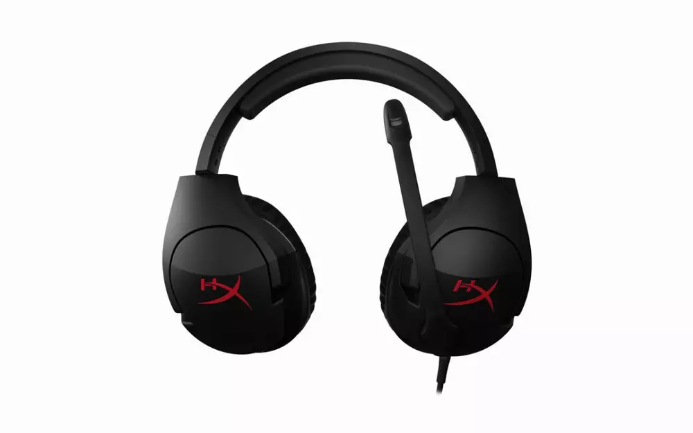 Геймърски слушалки HyperX, Cloud Stinger Black, Микрофон, Черно