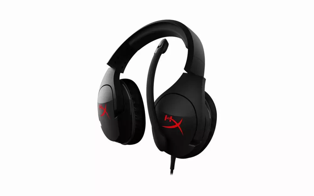 Геймърски слушалки HyperX, Cloud Stinger Black, Микрофон, Черно