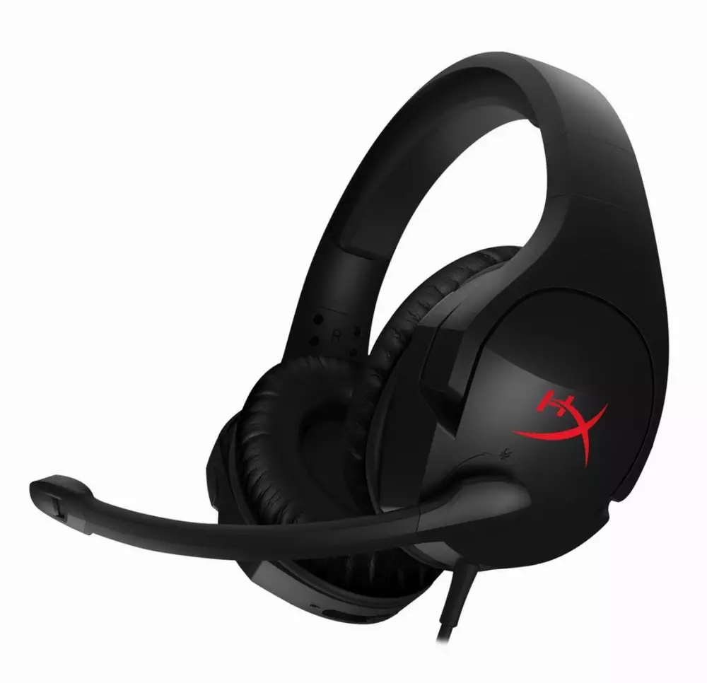 Геймърски слушалки HyperX, Cloud Stinger Black, Микрофон, Черно