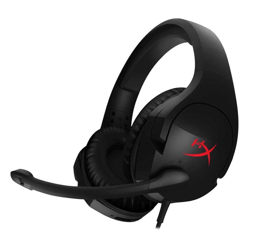 Геймърски слушалки HyperX, Cloud Stinger Black, Микрофон, Черно