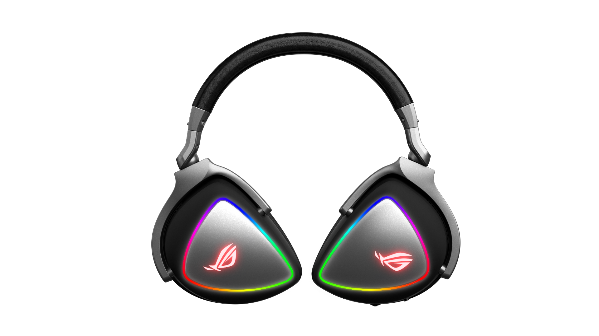 Геймърски слушалки ASUS ROG Delta Hi-Res ESS Quad-DAC, Aura Sync, Черен - 90YH00Z1-B2UA00