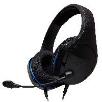 Геймърски слушалки HyperX, Cloud Stinger Core (PS4), Микрофон, Черен/Син