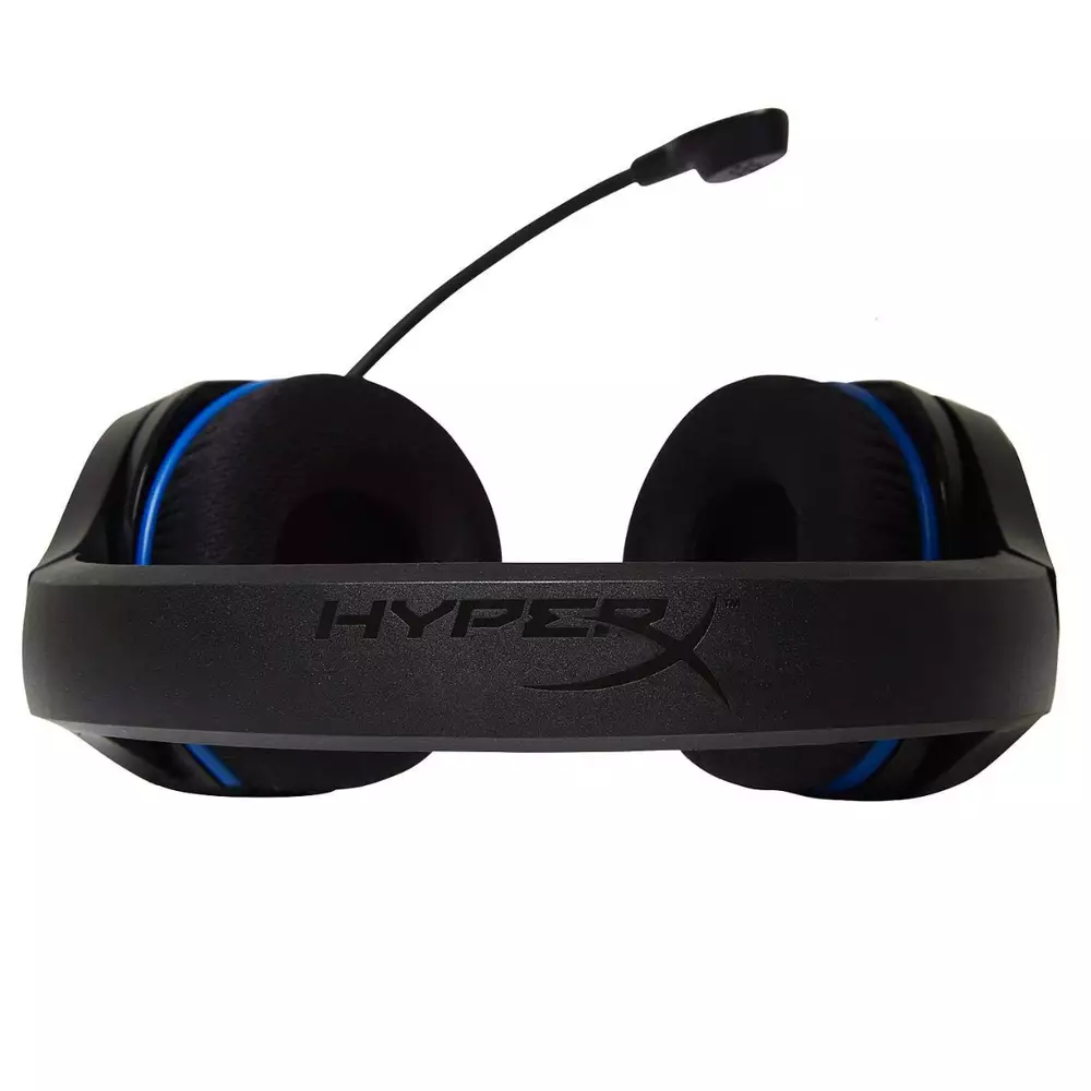 Геймърски слушалки HyperX, Cloud Stinger Core (PS4), Микрофон, Черен/Син