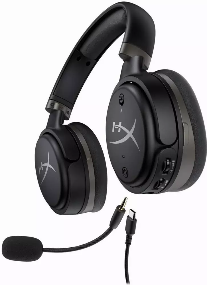 Геймърски безжични слушалки с микрофон HyperX Cloud Orbit S Gunmetal