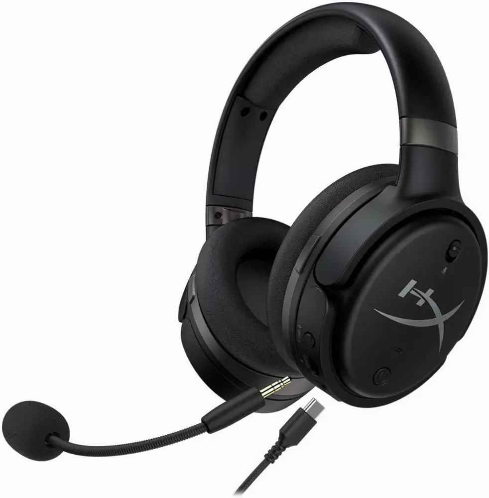 Геймърски безжични слушалки с микрофон HyperX Cloud Orbit S Gunmetal