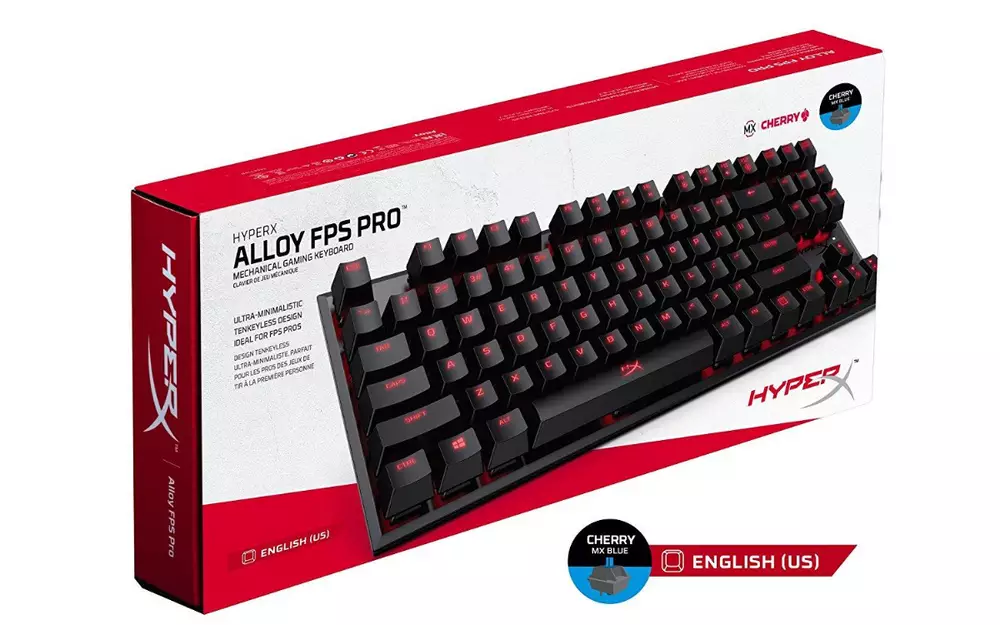 Геймърскa механична клавиатура Kingston HyperX Alloy FPS Pro M Blue суичове
