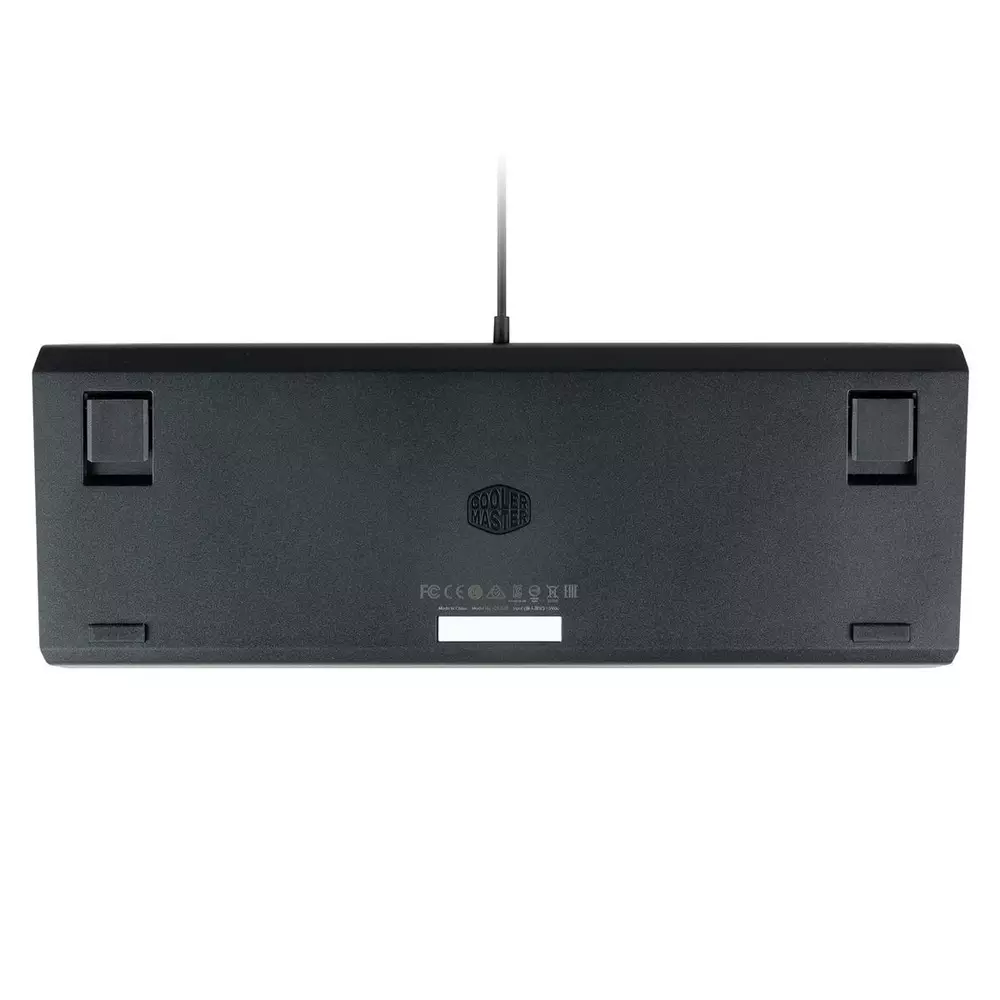 Gaming μηχανικό πληκτρολόγιο Cooler Master CK530 TKL RGB Brown διακόπτες