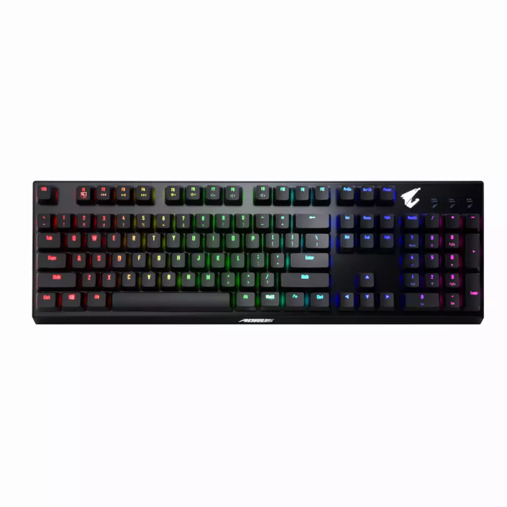 Геймърска механична клавиатура Gigabyte Aorus K9 RGB Optical Red Switch
