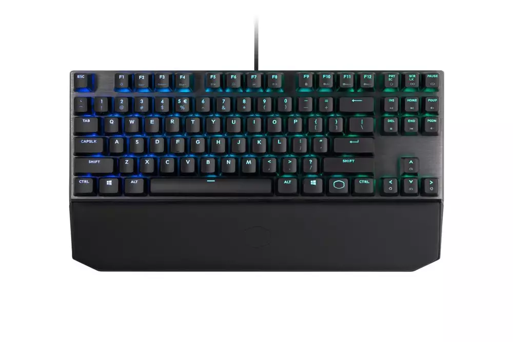 Gaming μηχανικό πληκτρολόγιο Cooler Master MasterKeys TKL MK730 RGB MX Brown διακόπτες