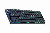 Геймърска механична клавиатура Cooler Master SK621 Bluetooth Cherry MX RGB Low Profile