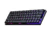 Геймърска механична клавиатура Cooler Master SK621 Bluetooth Cherry MX RGB Low Profile