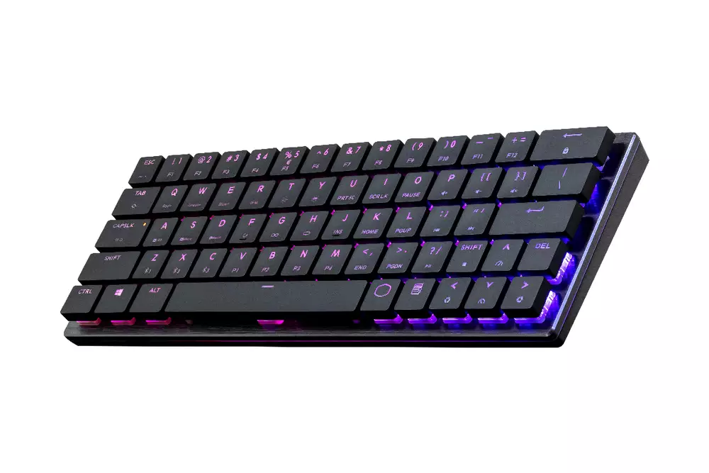 Геймърска механична клавиатура Cooler Master SK621 Bluetooth Cherry MX RGB Low Profile