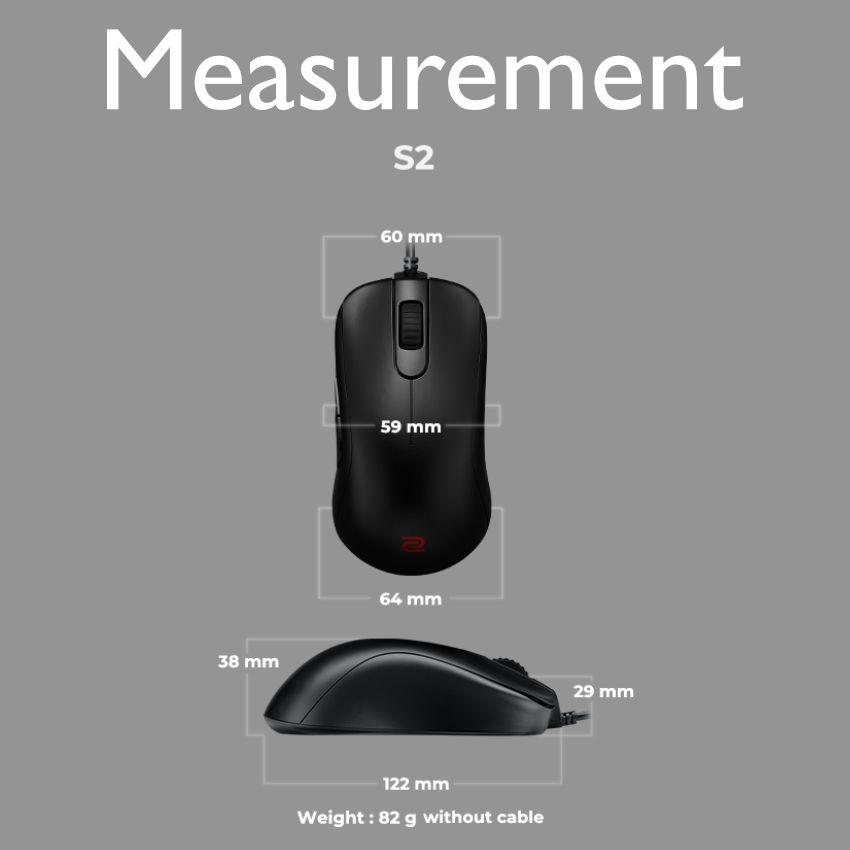 Геймърска мишка ZOWIE S2