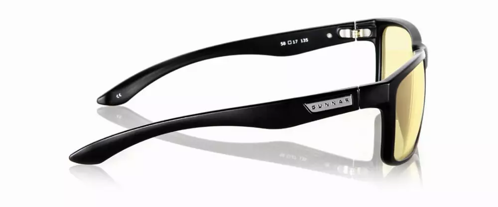 Геймърски очила GUNNAR INTERCEPT Onyx, Amber, Черни