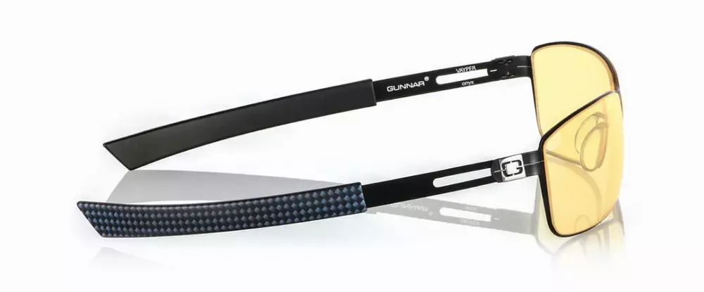Геймърски очила GUNNAR VAYPER Onyx, Amber, Черен