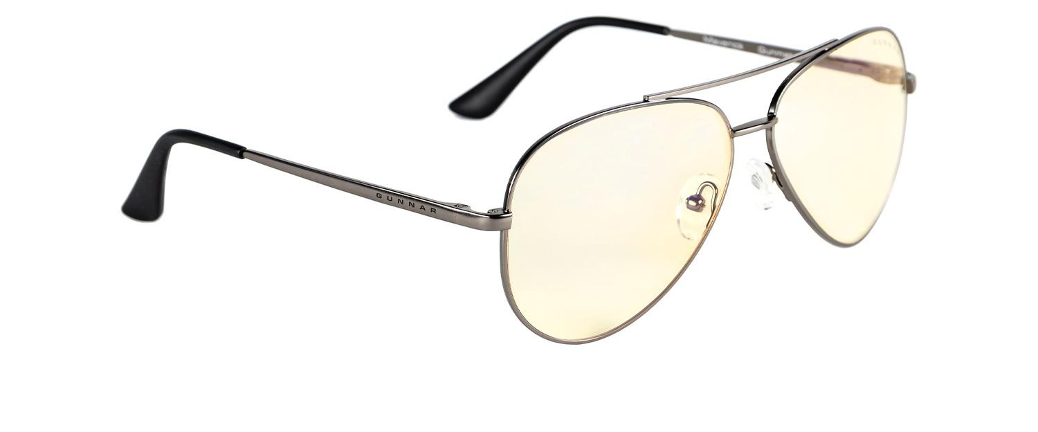 Gafas gamer GUNNAR Maverick Gunmetal Plateado