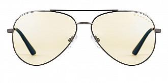 Геймърски очила GUNNAR Maverick Gunmetal Liquet, Сребрист