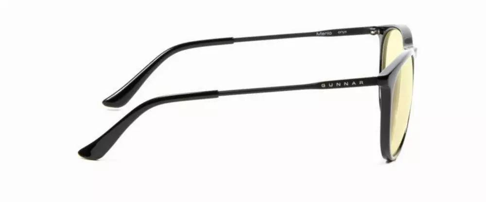 Геймърски очила GUNNAR Menlo Onyx, Amber