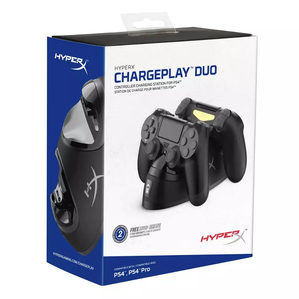 Докинг станция HyperX ChargePlay Duo за Playstation DUALSHOCK&reg;4 контролери