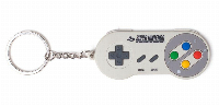 Ключодържател Super Nintendo - Controller Rubber Keychain, Bioworld
